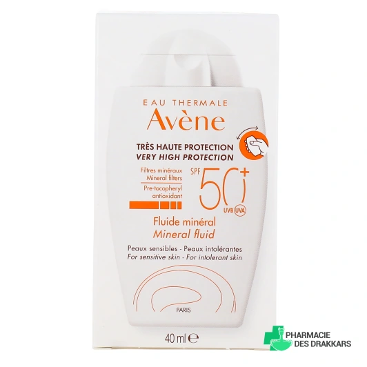 Avène Fluide Minéral SPF50+ Très Haute Protection