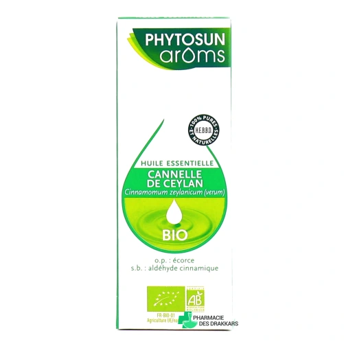 Phytosun Aroms Huile Essentielle Cannelle de Ceylan Bio