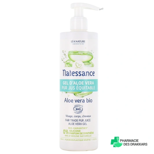 Natessance Gel d'Aloe Vera Bio