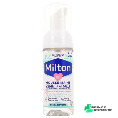 Milton Mousse Mains Désinfectante