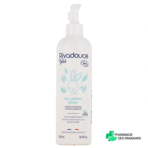 Rivadouce Bébé Gel Lavant Doux Bio