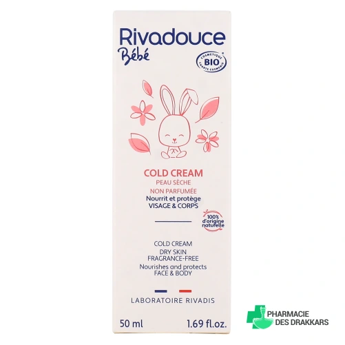 Rivadouce Bébé Bio Crème Cold Cream