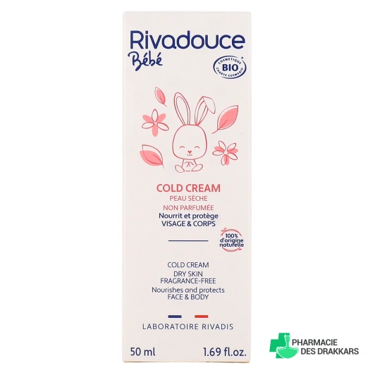 Rivadouce Bébé Bio Crème Cold Cream