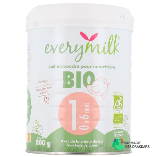 Lait en poudre Bio Everymilk