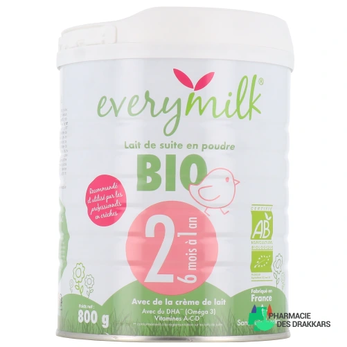 Lait en poudre Bio Everymilk