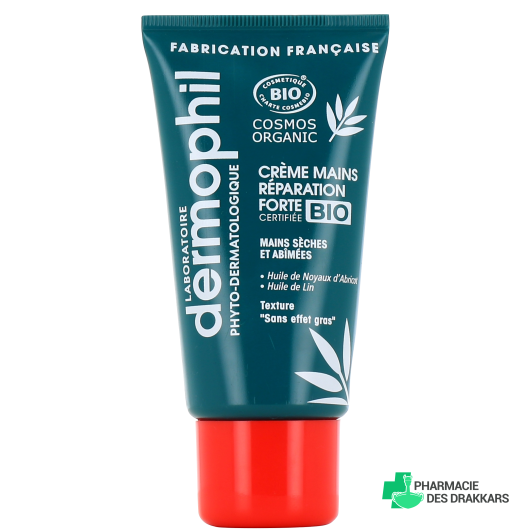 Dermophil Crème Mains Réparation Forte Bio