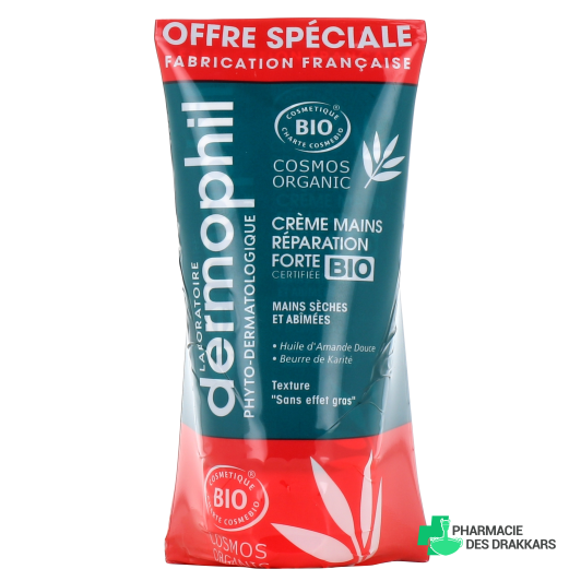 Dermophil Crème Mains Réparation Forte Bio