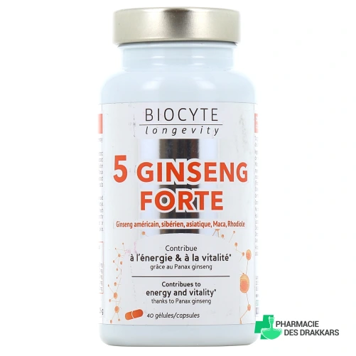 Biocyte 5 Ginseng Forte