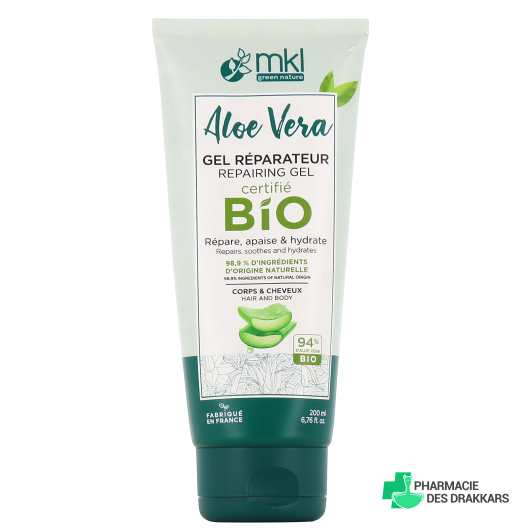 MKL Gel Réparateur Aloe Vera Bio