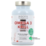 Biocyte Longevity Oméga 3 Krill Huile de Krill - Vue 360°