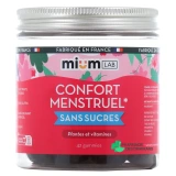 Mium Lab Confort Menstruel Gummies sans sucres - Vue 360°