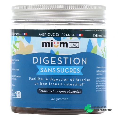 Mium Lab Digestion Gummies sans sucres