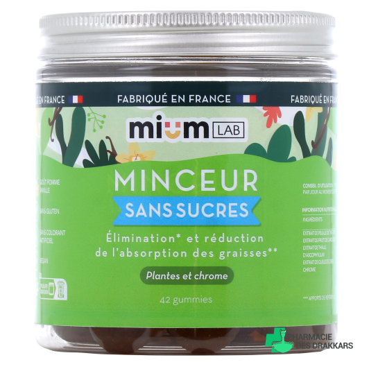 Mium Lab Minceur Gummies sans sucres