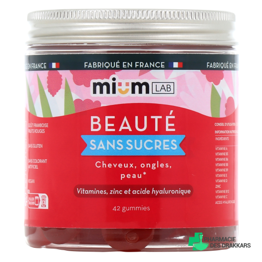 Mium Lab Beauté Gummies sans sucres