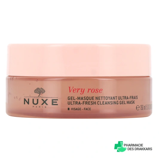 Nuxe Very Rose Gel-Masque Nettoyant Ultra-Frais