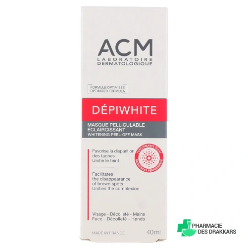 ACM Depiwhite Masque pelliculable éclaircissant