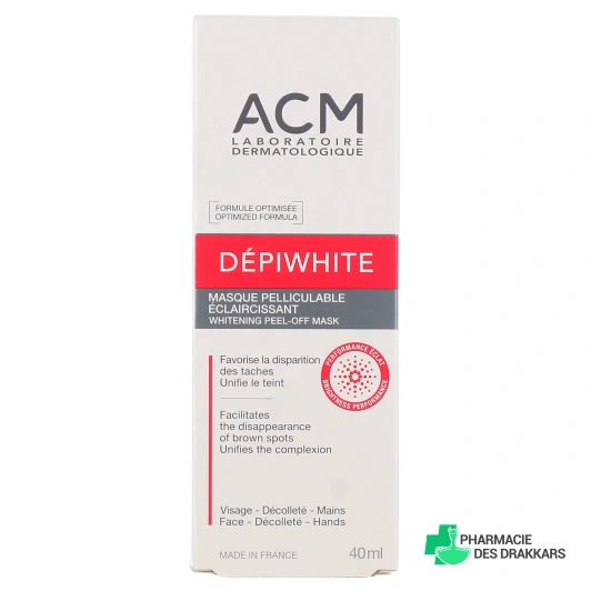 ACM Depiwhite Masque pelliculable éclaircissant