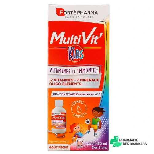 Forté Pharma MultiVit' Kids Vitamines et Immunité