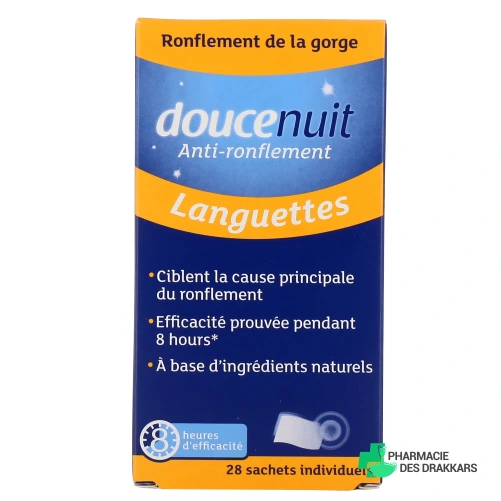 Douce Nuit Languettes Anti-Ronflement