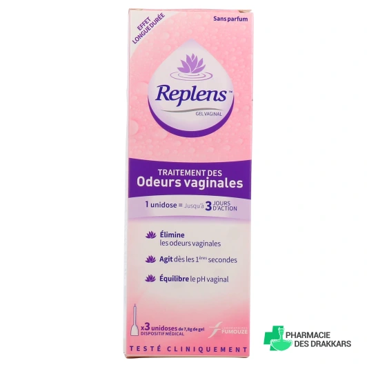 Replens Gel Vaginal Traitement des Odeurs
