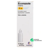 Econazole Émulsion - Vue 360°