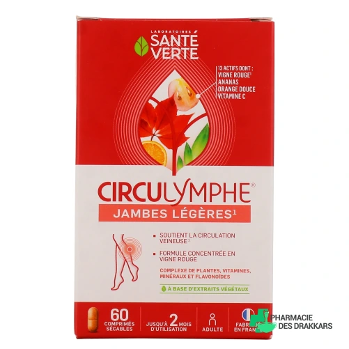 Circulymphe Jambes Légères Comprimés