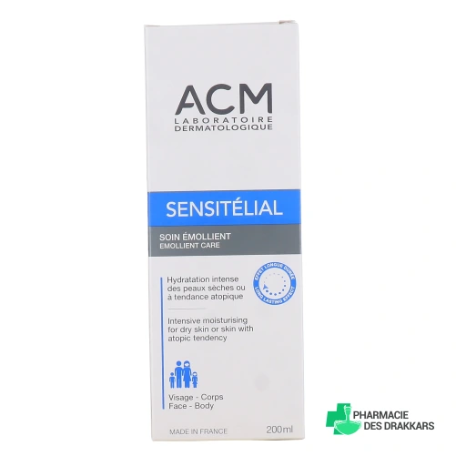 ACM Sensitélial Soin Emollient Hydratation Intense