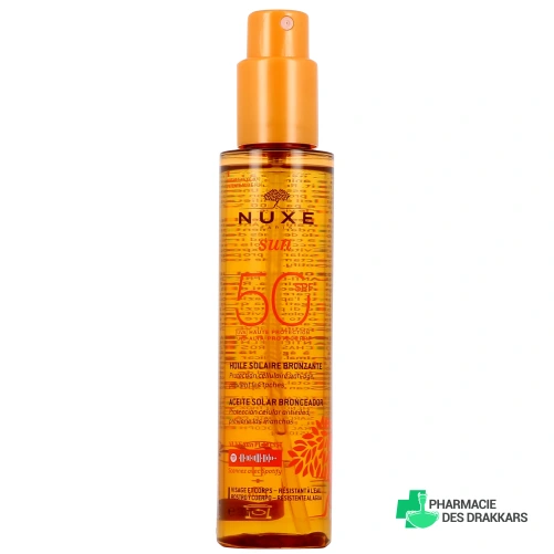 Nuxe Sun Huile Bronzante SPF 50