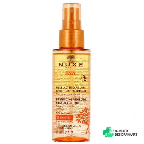 Nuxe Sun Huile Lactée Capillaire