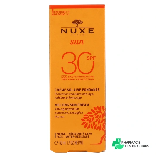 Nuxe Sun Crème Solaire Fondante SPF 30