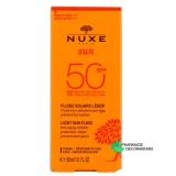 Nuxe Sun Fluide Solaire Léger SPF 50 - Vue 360°