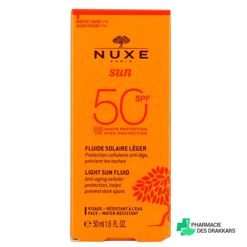 Nuxe Sun Fluide Solaire Léger SPF 50
