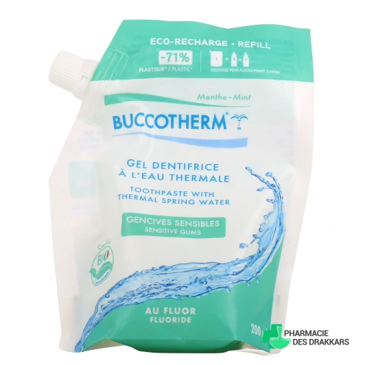 Buccotherm Dentifrice Bio Eau Thermale Gencives Sensibles
