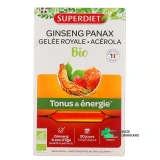 Super Diet Ginseng Gelée Royale Acérola Bio - Vue 360°