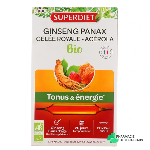 Super Diet Ginseng Gelée Royale Acérola Bio