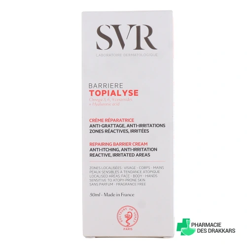 SVR Topialyse Barrière Crème Anti-Grattage Anti-Irritations
