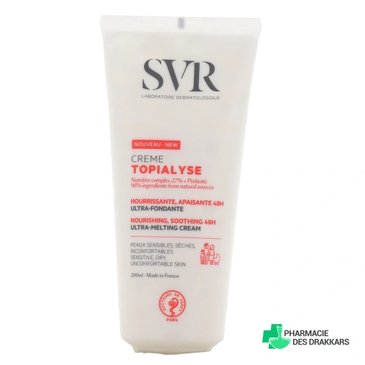 SVR Topialyse Crème Nourrissante Apaisante