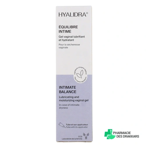 Hyalidra Gel Vaginal Lubrifiant et Hydratant
