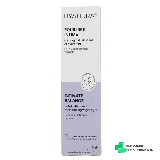 Hyalidra Gel Vaginal Lubrifiant et Hydratant