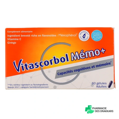 Vitascorbol Mémo+