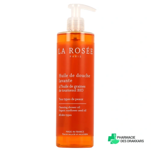 La Rosée Huile de douche lavante