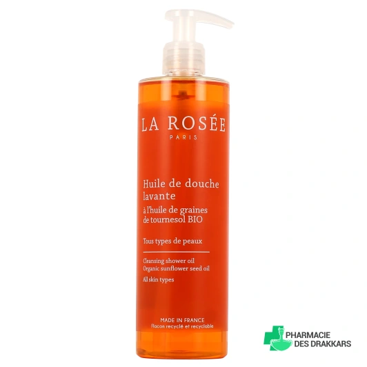 La Rosée Huile de douche lavante