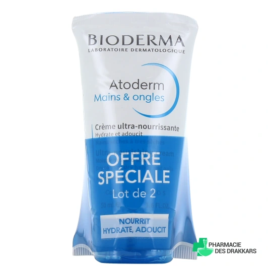 Bioderma Atoderm Crème Mains & Ongles Ultra-Nourrissante