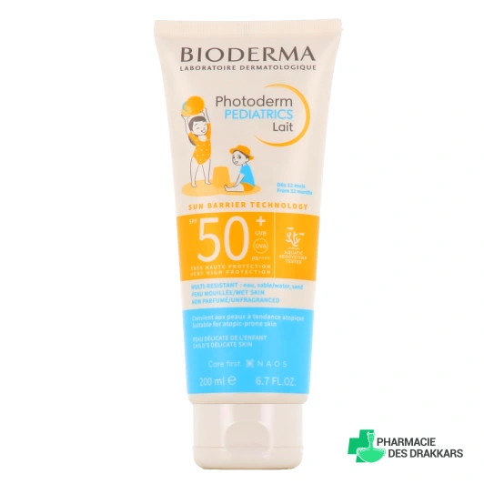 Bioderma Photoderm Pediatrics Lait SPF 50+