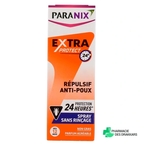 Paranix Spray Répulsif Anti-Poux Sans Rinçage