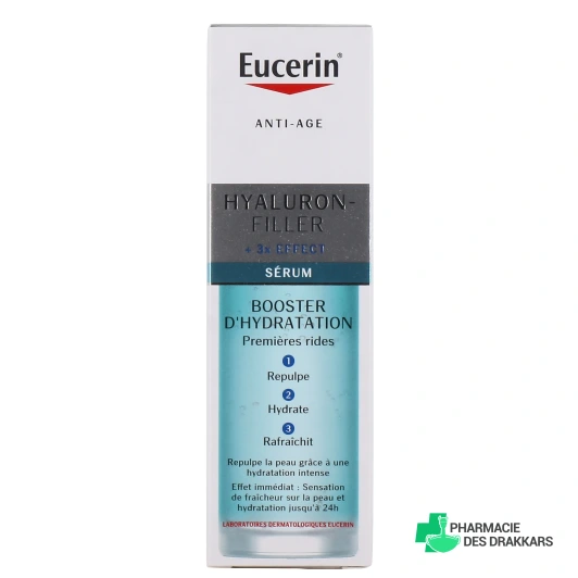 Eucerin Hyaluron-Filler 3X Effect Sérum booster d'hydratation