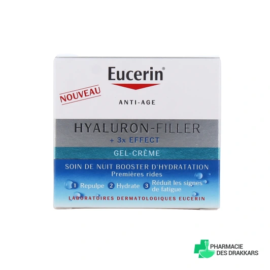 Eucerin Hyaluron-Filler 3X Effect Gel-Crème Nuit