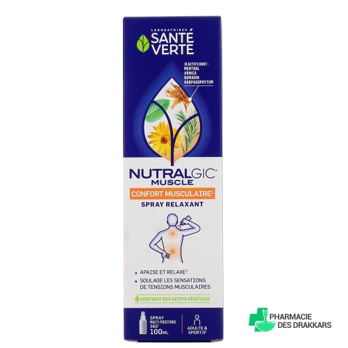 Santé Verte Nutralgic Muscle Spray Relaxant