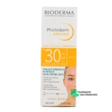 Bioderma Photoderm AKN Mat Fluide solaire SPF 30 - Vue 360°