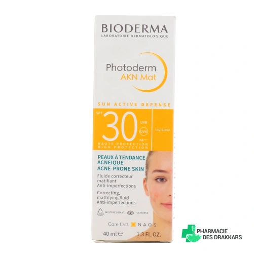 Bioderma Photoderm AKN Mat Fluide solaire SPF 30